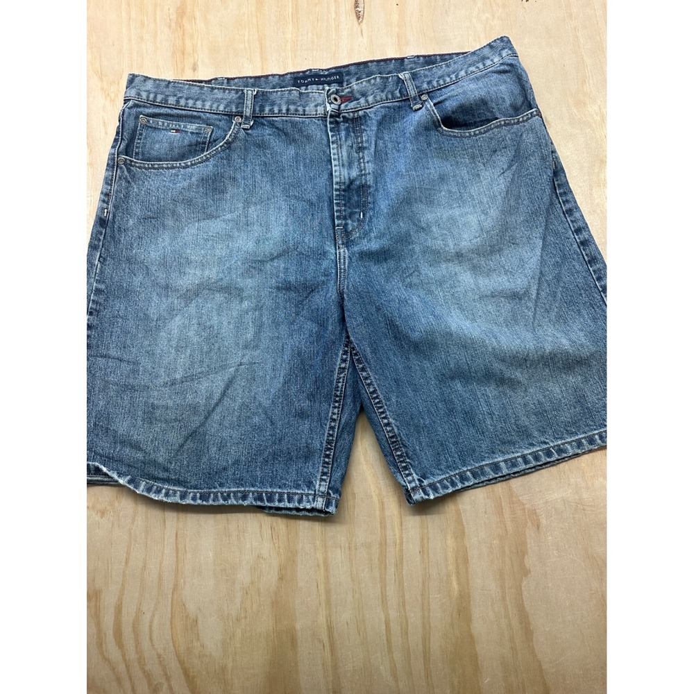 Tommy Hilfiger Mens Denim Shorts Size 40 Blue Medium Wash 100% Cotton 399635